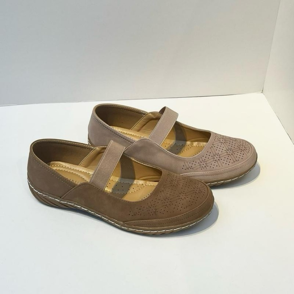 BONIE PUMP SHOES YO-2026 รองเท้าเต็มผู้หญิงพร้อม SEWING, LIGHT, CASUAL
