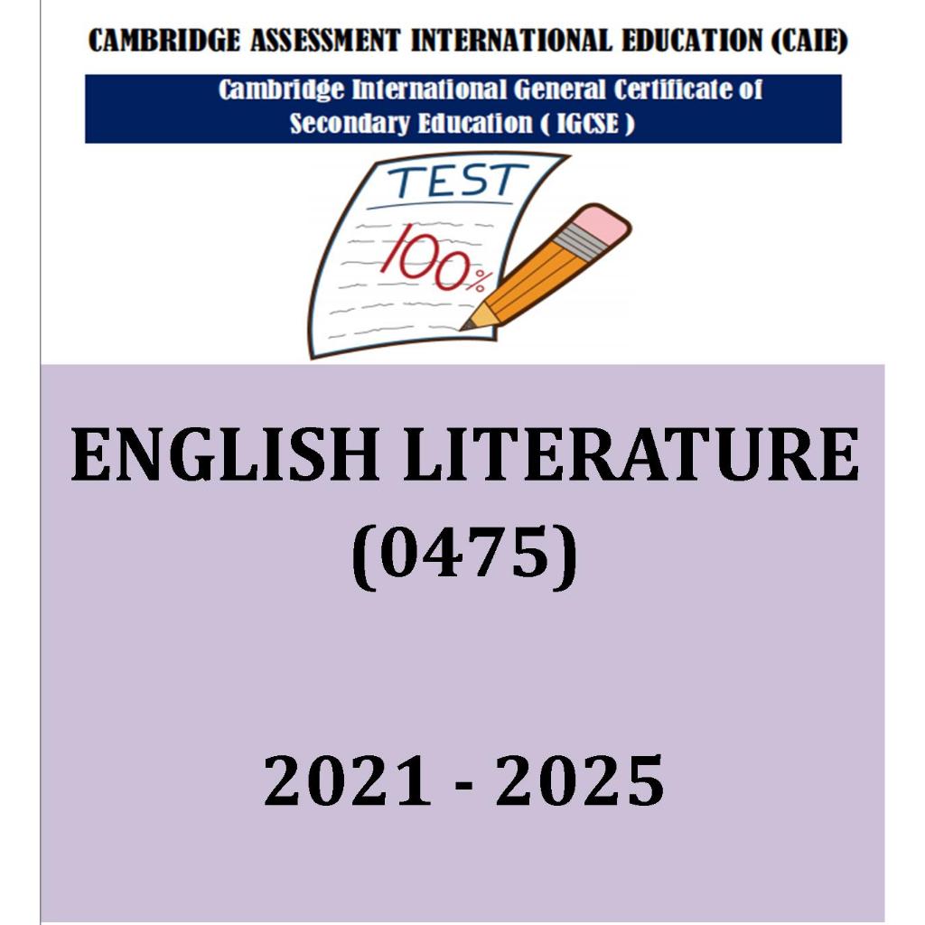 Igcse Past Year Papers ภาษาอังกฤษ-วรรณกรรม (P1,2,3,4)