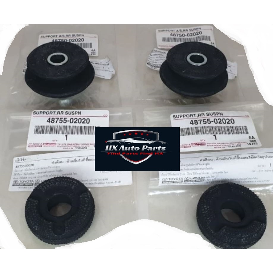 TOYOTA ABSORBER MOUNTING สําหรับ REAR END ~ TOYOTA ALTIS ZZE122 ZRE142 ZRE143 ZRE172 & ZRE173.