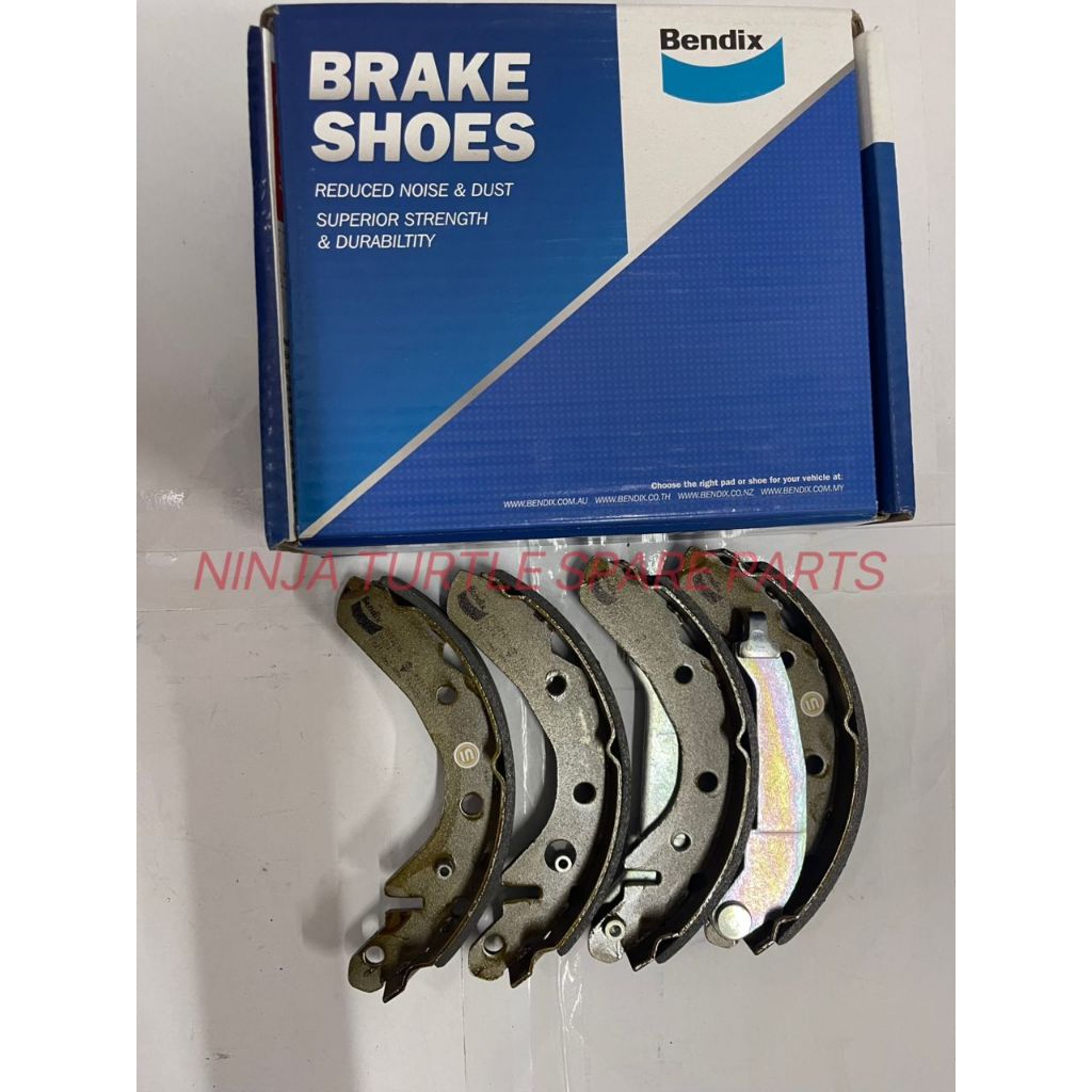 Proton Saga BLM FL FLX / Saga VVT CVT เท่านั้น / รองเท้าเบรกหลัง Savvy - BENDIX DS0229B