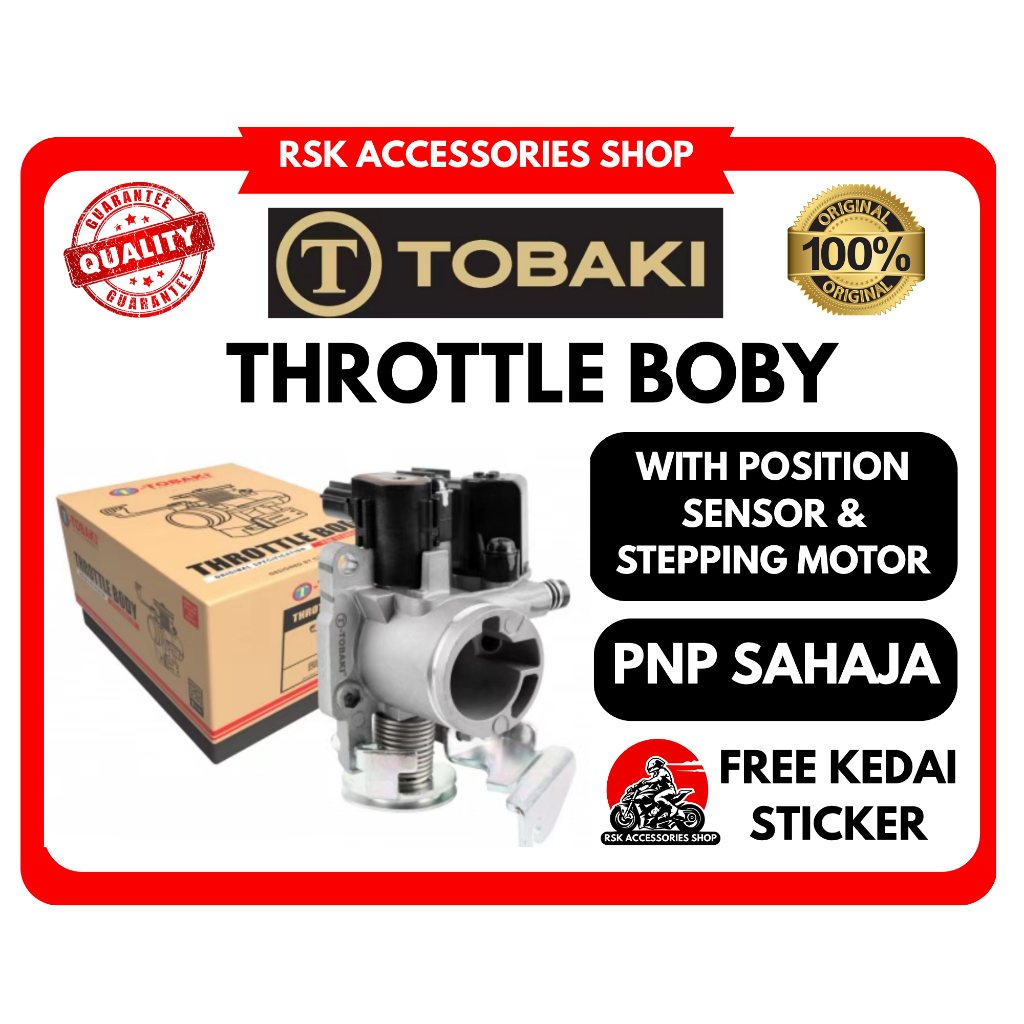 TOBAKI เซ็นเซอร์ตําแหน่งคันเร่งและ Stepping Motor RS150 DREAM Y15 BEAT SRL EGO NMAX BLADE VARIO PCX 