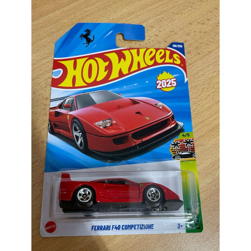 Hot Wheels Ferrari F40 Competizione Red