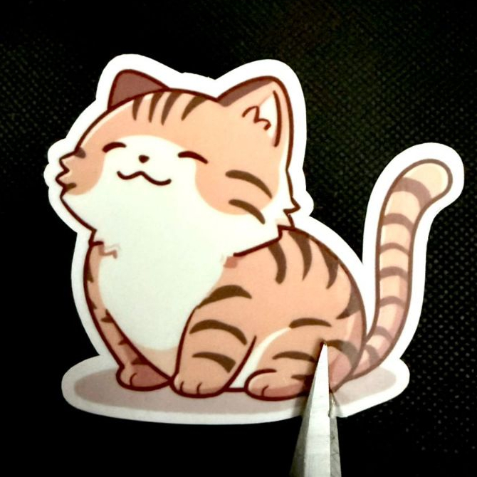 สติ๊กเกอร์ PP ไดคัทแบบกําหนดเอง PP Matte & PP Glossy สติ๊กเกอร์แบบกําหนดเองฉลากการพิมพ์แบบกําหนดเอง