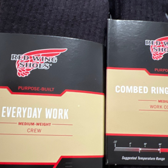 RED WING SOCKS RED WING 97266 WORK COMBED COTTON / งานทุกวัน