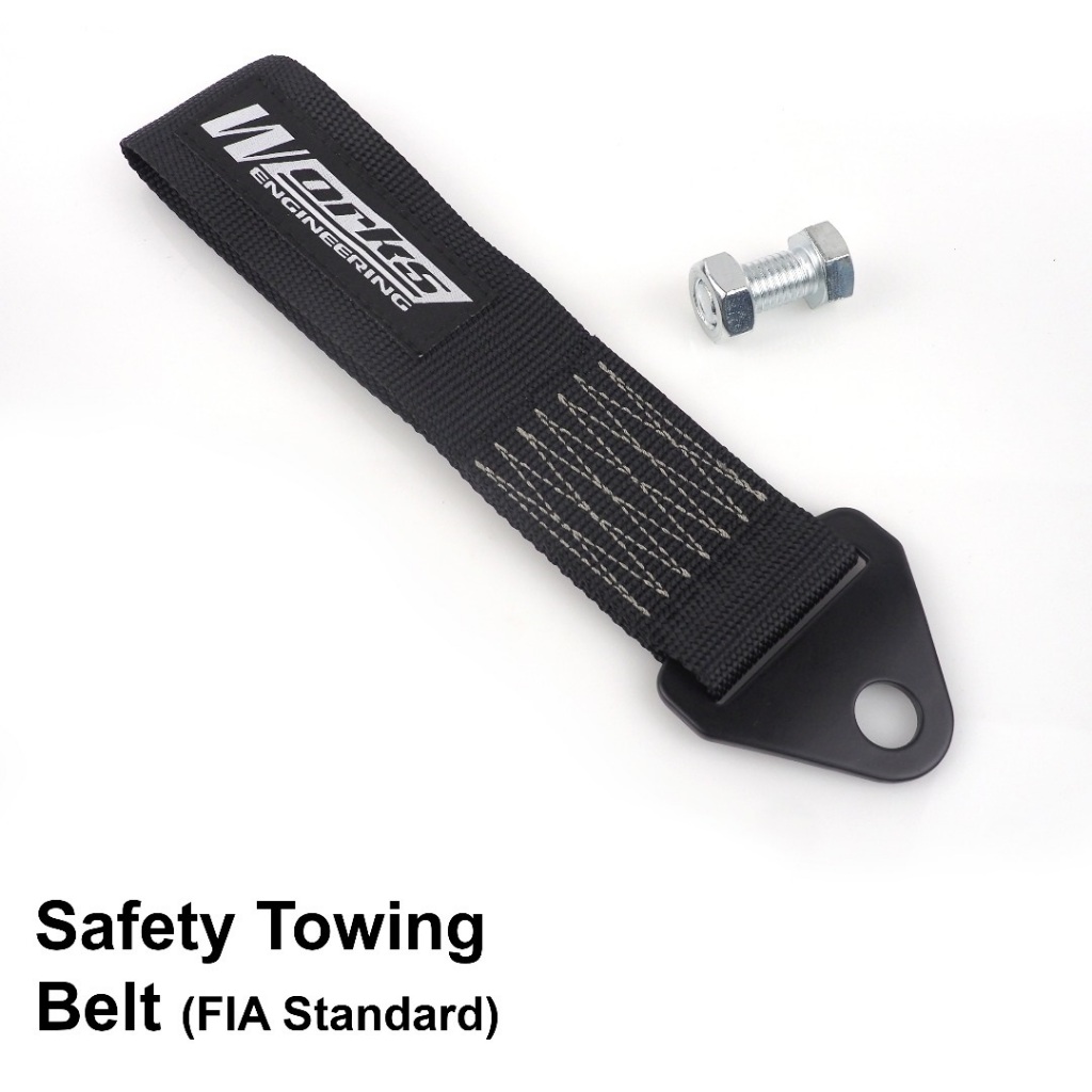 WORKS ENGINEERING SAFETY TOWING BELT (สําหรับ TRACK USE เท่านั้น)