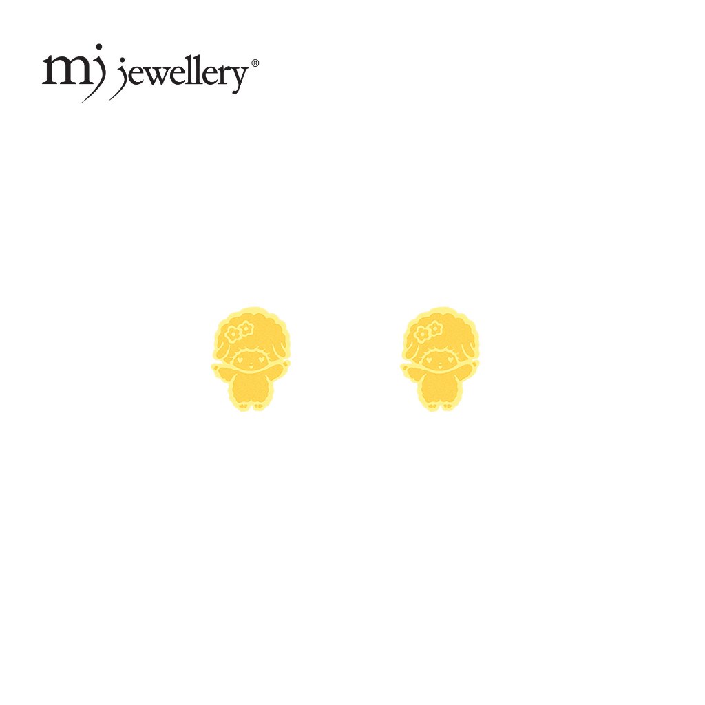 MJ Jewellery 5G Gold Collection 375/9K ต่างหูทอง S191