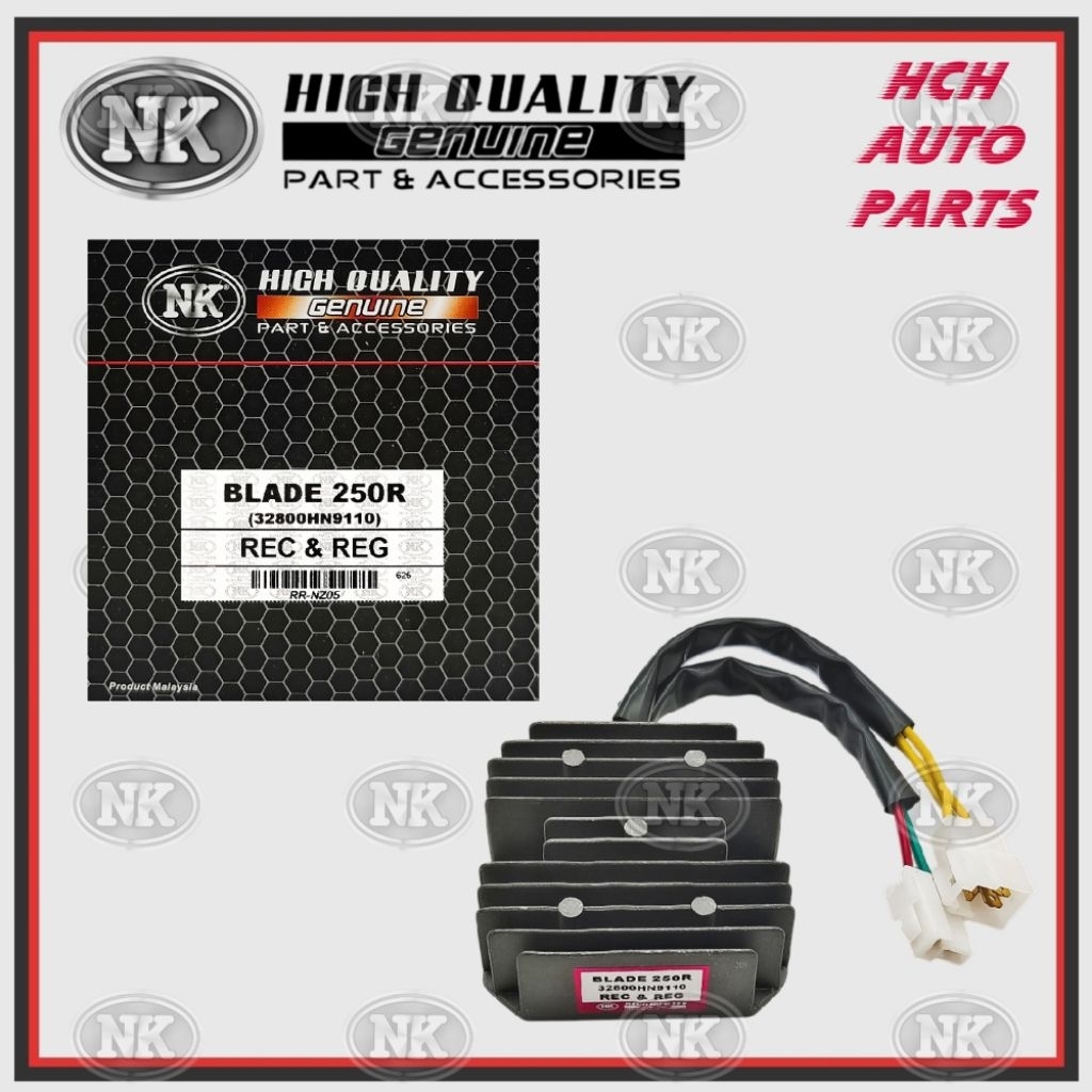 RECIFER & REGULATOR - NAZA - BLADE 250R/ GT 250R/ N5 250/ CRUISE 250/ GD 250 - 32800HN9110 (NK)