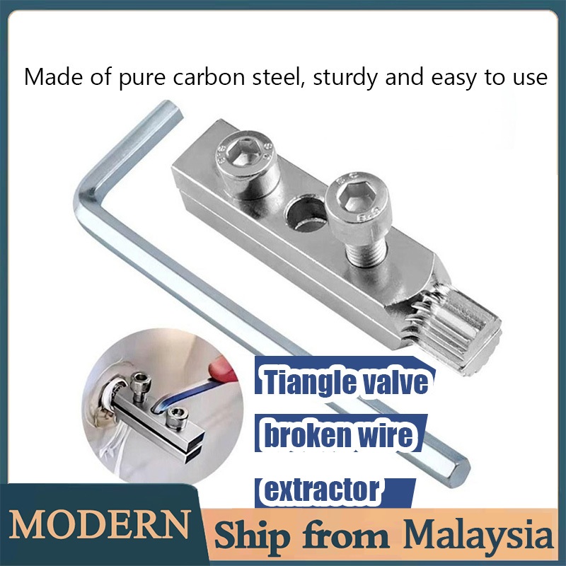 Easy Removal Screw Extractor Kit Remover สําหรับวาล์วน้ําที่เสียหาย