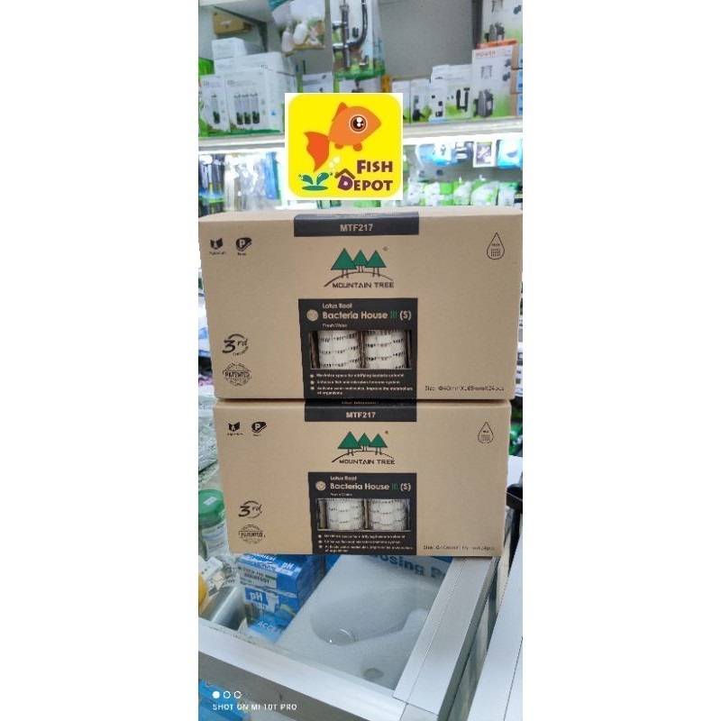 Mountain Tree Lotus Root Bacteria House 1pcs Gen 2 / Gen 3 (S) – ตัวกรองสื่อม้วนสําหรับพิพิธภัณฑ์สัต