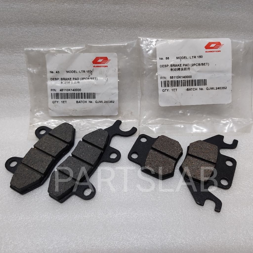 QJMOTOR LTR150 ผ้าเบรค BELAKANG ORIGNAL MFORCE