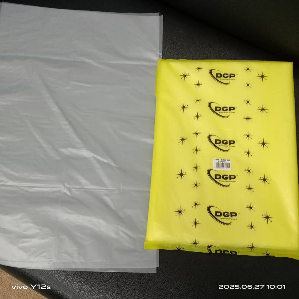 HM (NIPIS) พลาสติกห่อ 12x18 INCHES – 500g