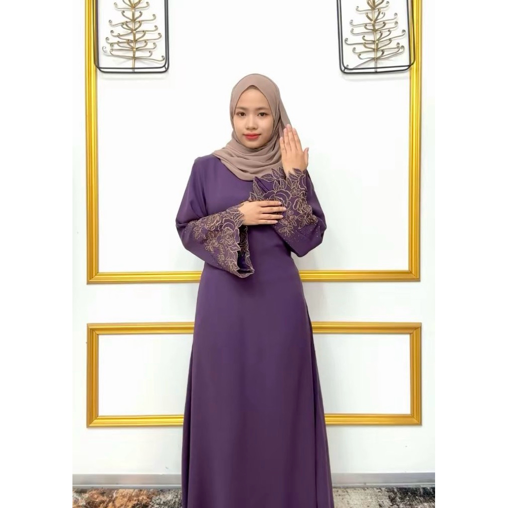 JUBAH SULAM FURSAN SABINA LJ917-1