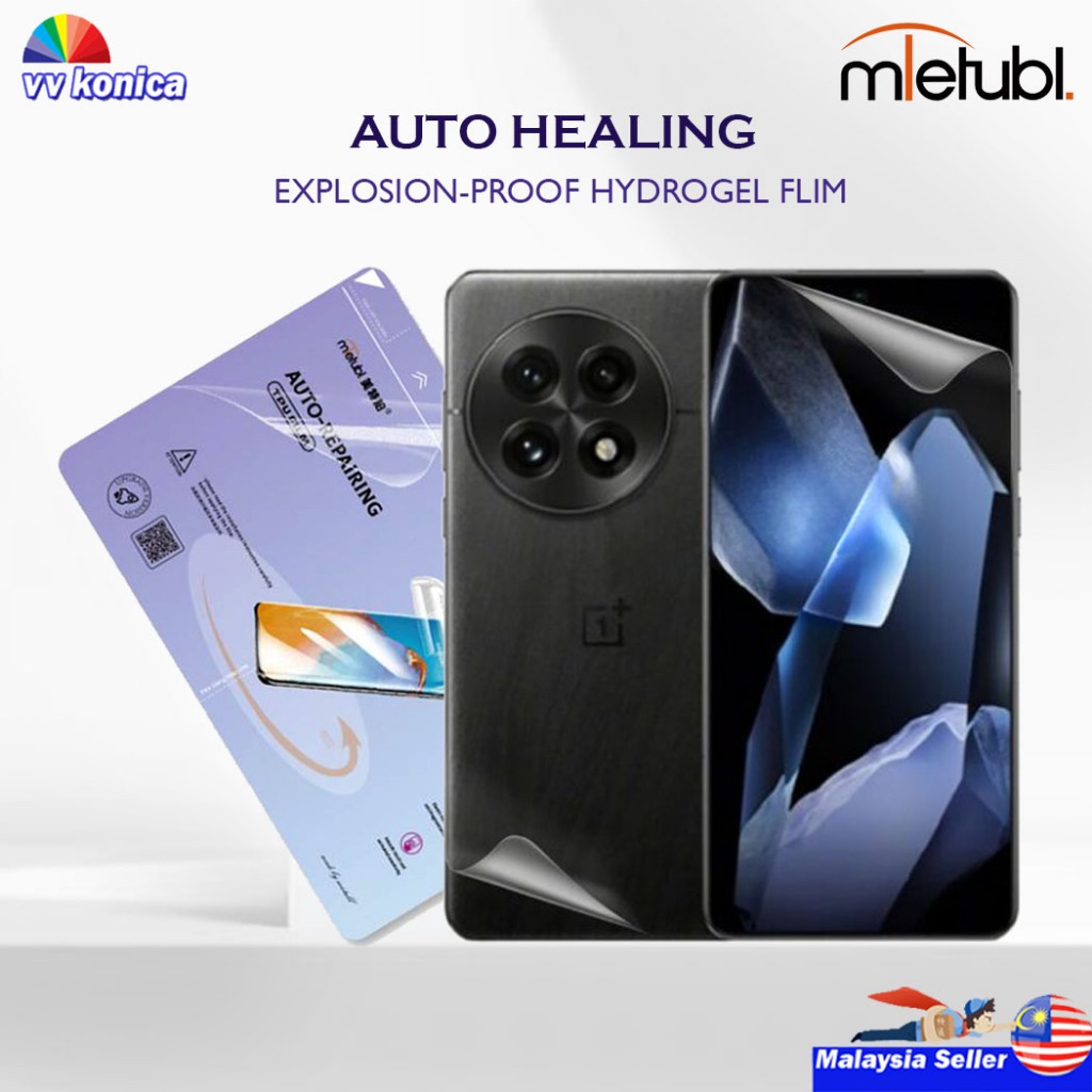 OnePlus 13 13T 5G 12 5G 12R 11R 10T 9RT 9 9R 8 Auto Healingระเบิดฟิล์มนุ่มHydrogelป้องกันหน้าจอ