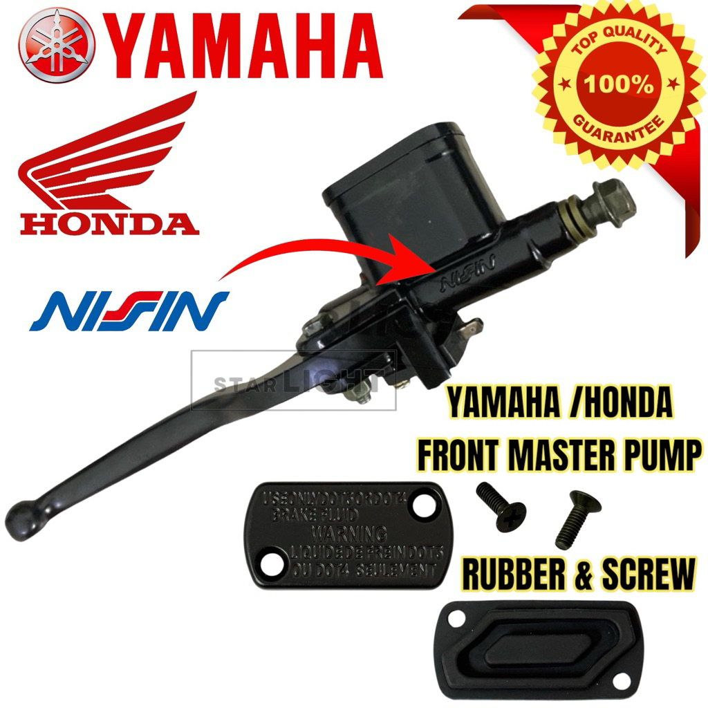 COP NISSIN YAMAHA Y125Z LC135 V1 - V7 Y15ZR Y16ZR SRLZR EGO S AVANTIZ Y110 SS FRONT MASTER CYLINDER 
