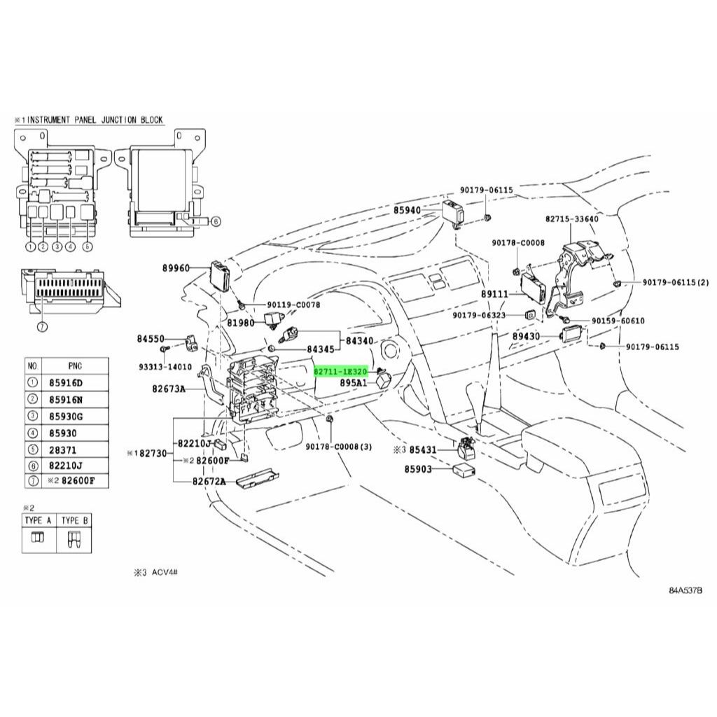คลิปยึดสายไฟรถยนต์สากล / คลิปดันพลาสติก - รูปที่ 4
