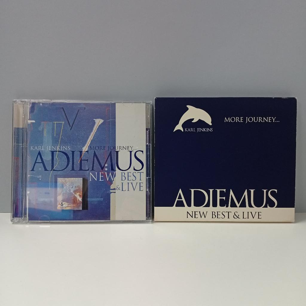 U265-81 2CD TERPAKAI[ KARL JENKINS - ADEMUS NEW BEST & LIVE ] USED 2CD SEAL U265-81