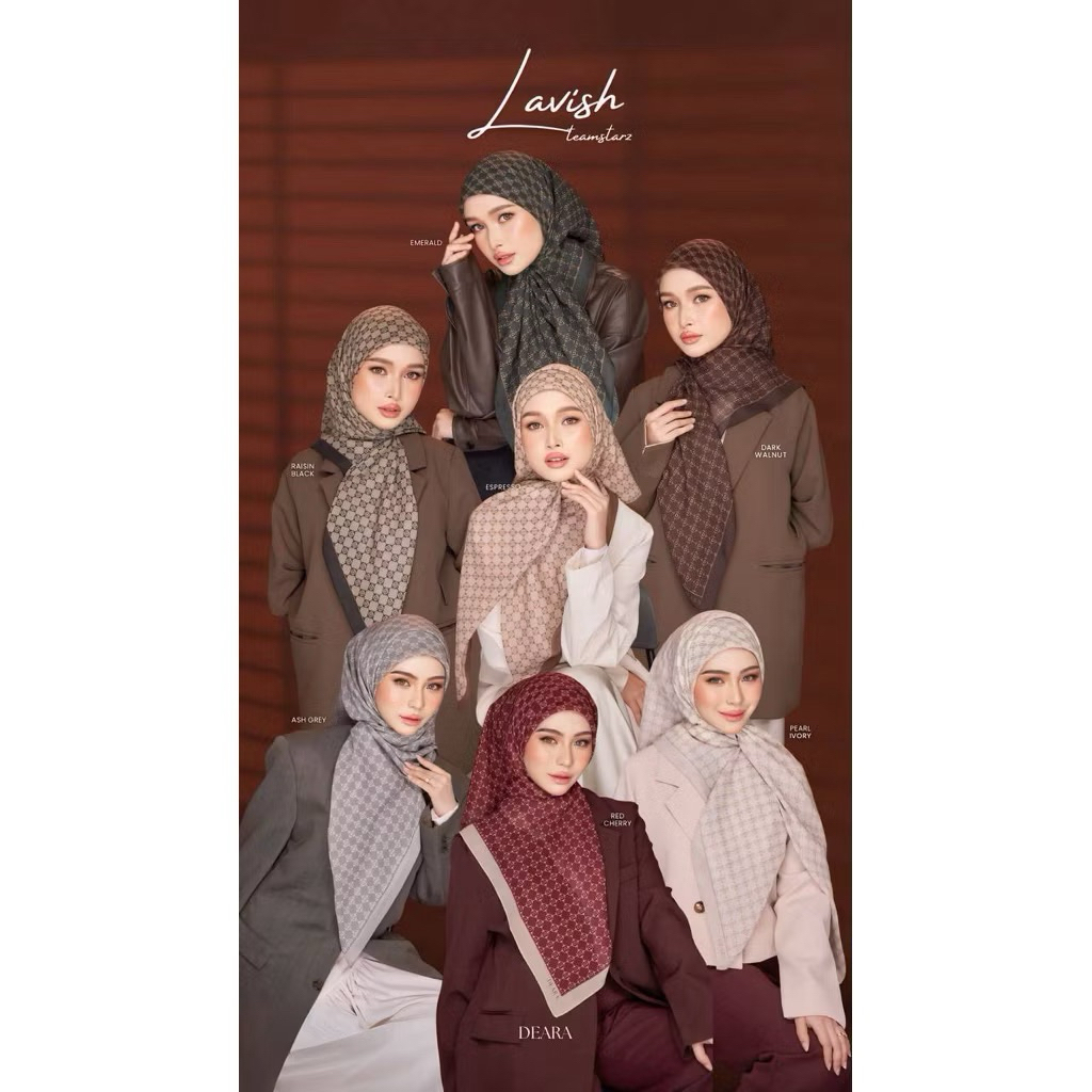 TUDUNG BAWAL DEARA PETALS X LAVISH