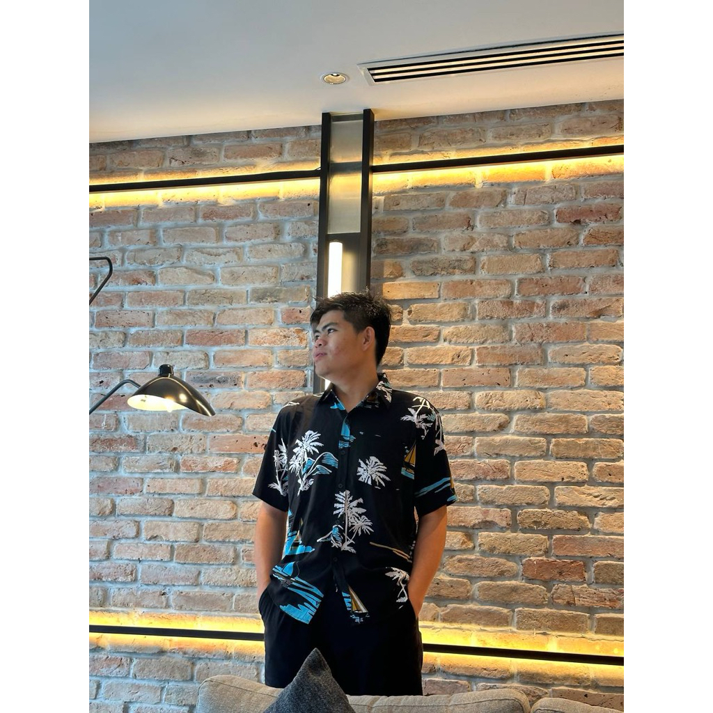 KEMEJA HAWAII SHIRT FLOWER SHIRT PATTERN SHIRT