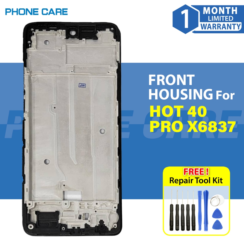 ตัวกรอบ LCD ด้านหน้าสําหรับ INFINIX HOT 40 PRO X6837