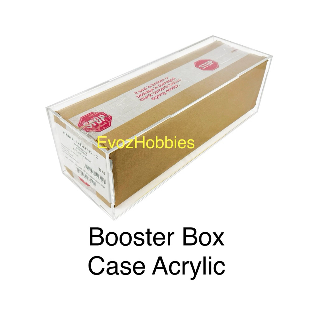 Booster Box / Etb Magnetic Case Acrylic Display