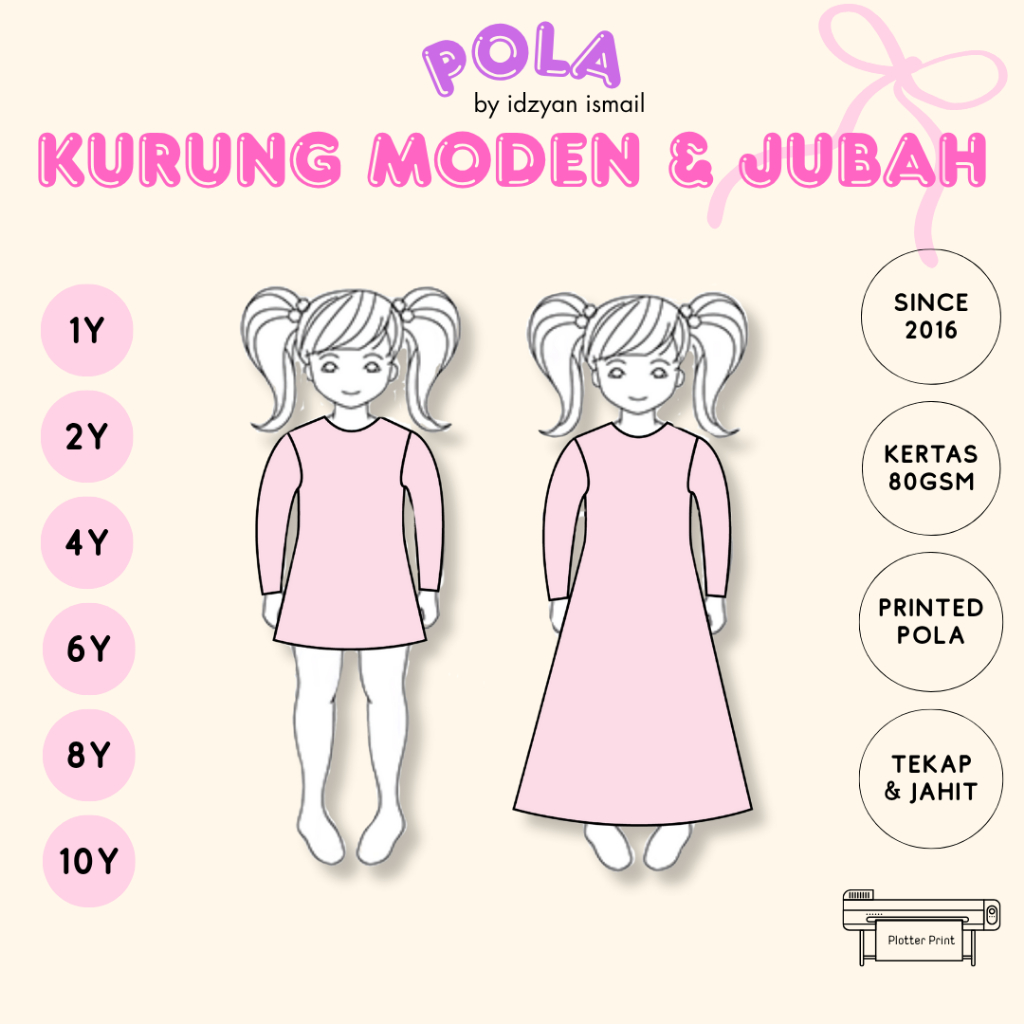 MODERN BOYS KURUNG PATTERN | MODERN CHILDRENS KURUNG PATTERN | เสื้อ PATTERN เท่านั้น