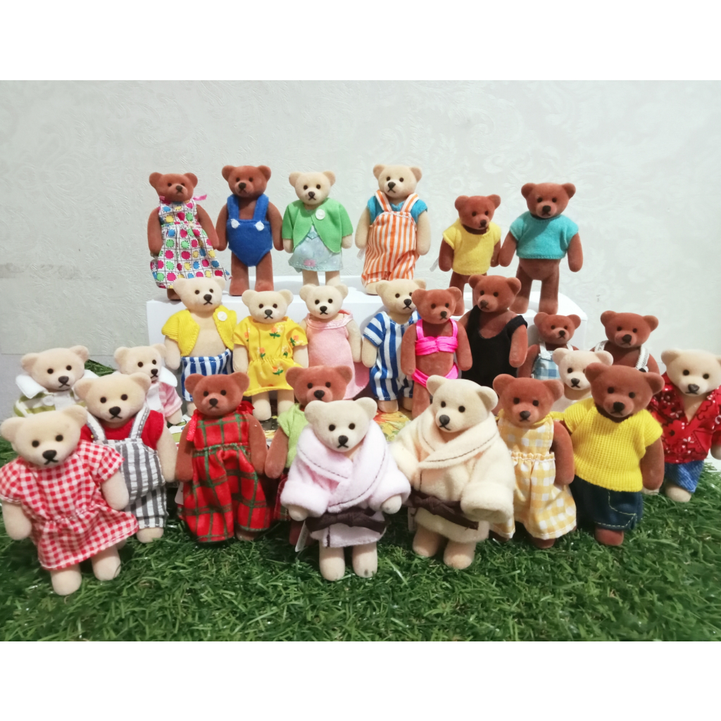 Vintage McDonalds McD Happy Meal Toy ตุ๊กตาหมี 1999 คอลเลกชันของเล่น