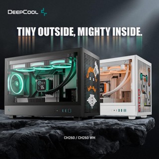 DeepCool CH260 - เคสพีซี High Airflow mATX TG