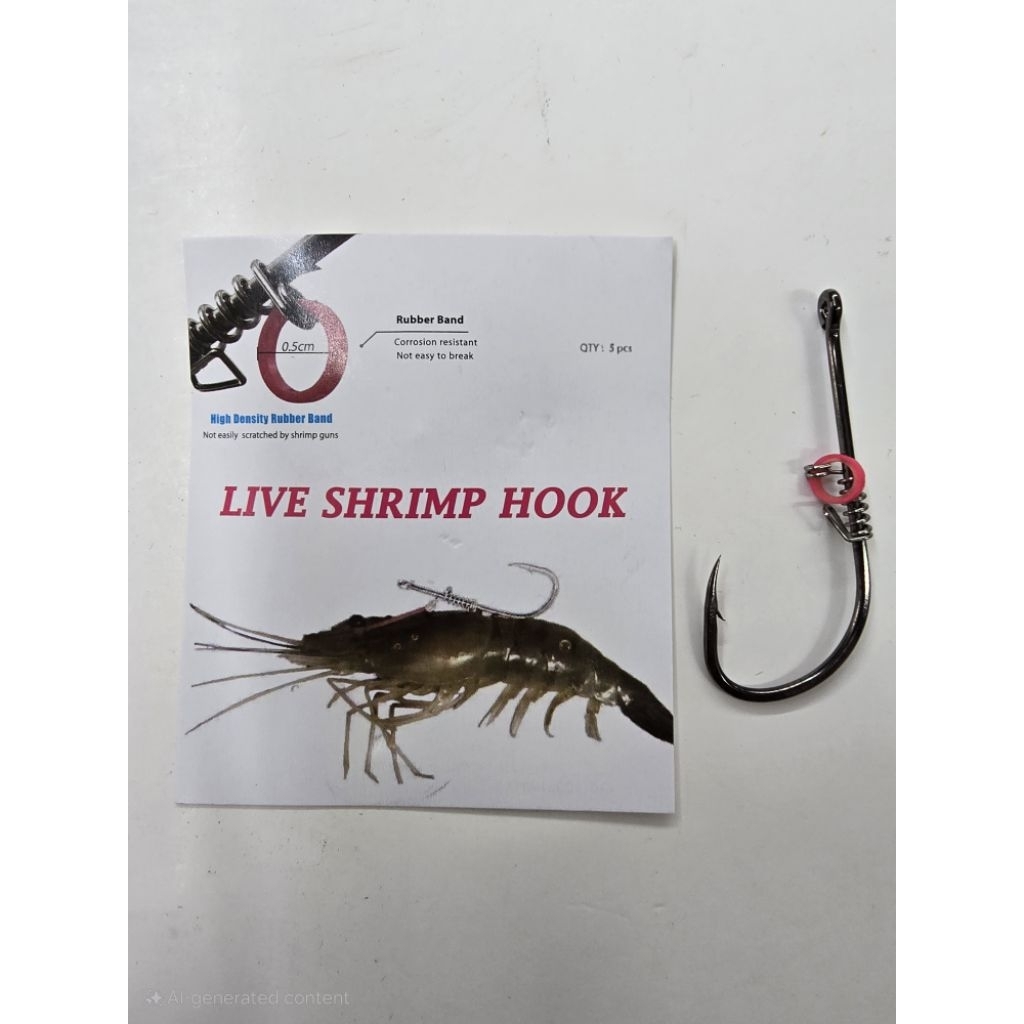 MATA LIVE SHRIMP FISHING HOOK (HOOK สําหรับเหยื่อ ShrimP สด)