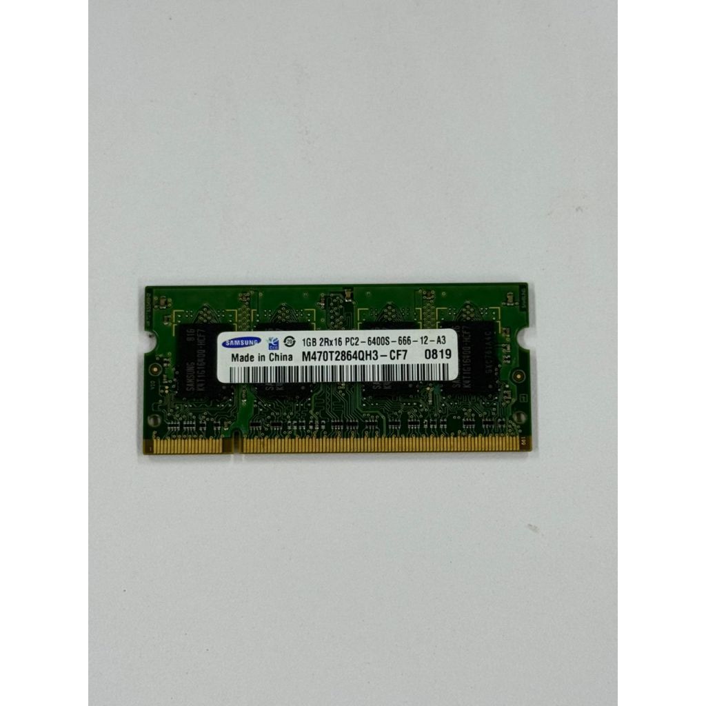 SAMSUNG 1GB 2Rx16 PC2 6400S M470T2864QH3 DDR2 (ใช้แล้ว)