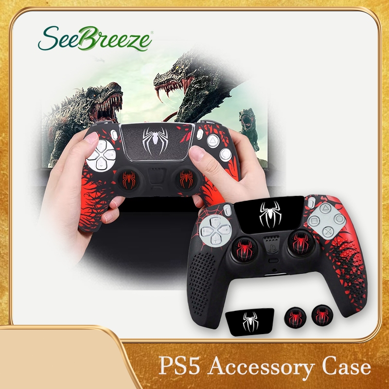 PS5 Controller Dobe เคสซิลิโคน Anti-Slip Shell Controller สําหรับ PS5 Controller