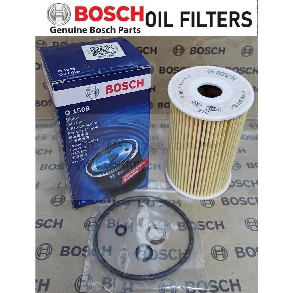 BOSCH กรองน้ํามันเครื่อง 0986AF1508 สําหรับ BMW 3 5 E30 E36 E46 I M43 M44 M42 O1508 OX127/1D HU715/4