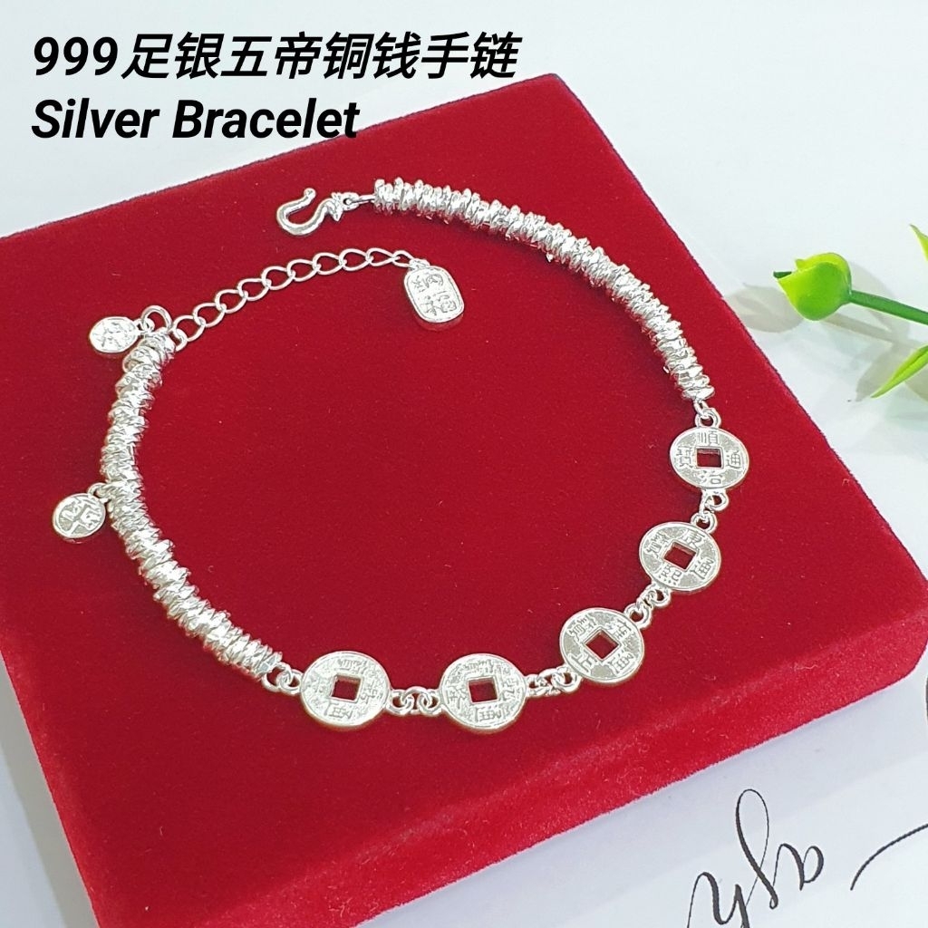 Rantai Tangan Perak/guin Nantai Tangan Perak/Silver Bracelet