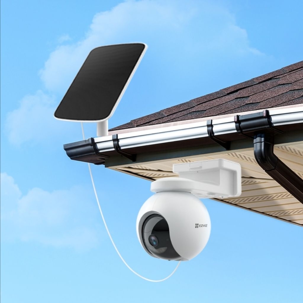 EZVIZ Smart Home Solar Panel CCTV Panel SD7 Home Screen WIFI Full HD Blackout Waterproof