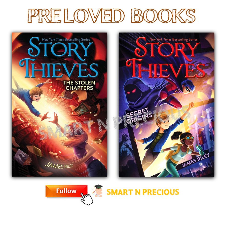 Preloved Story Thieves Book 2 The Stolen Chapters 4 Pick The Plot James Riley หนังสือนิทานภาษาอังกฤษ