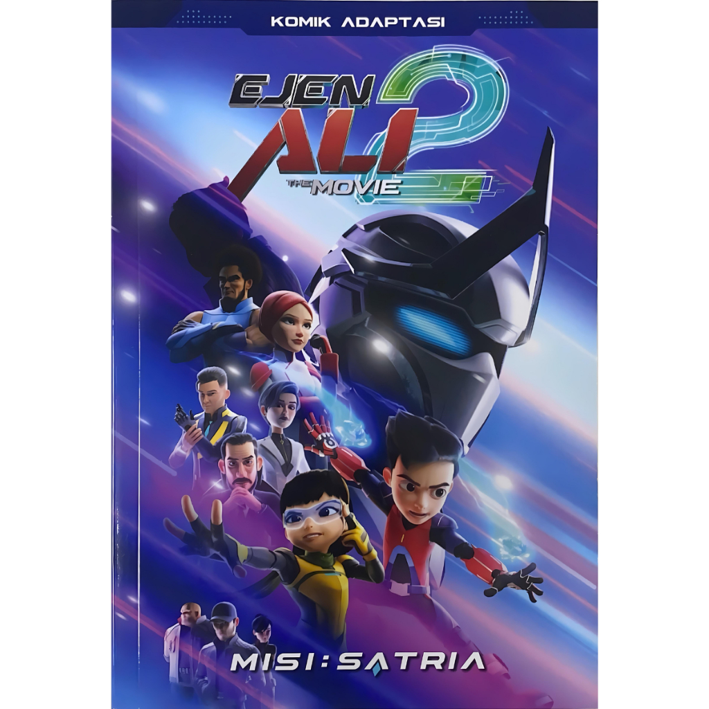 [ARMONI GOLD] Komik Ejen Ali The Movie 2 - Misi Satria (L128, G15)