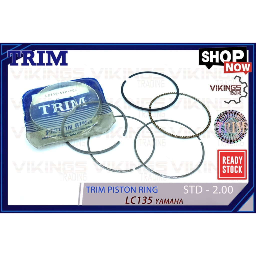 LC135 PISTON RING TRIM YAMAHA