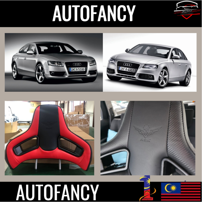 RDS SPORT ที่นั่ง PILLOW HEADREST PLUG & PLAY AUDI A4 A5 A6 B8 B8.5