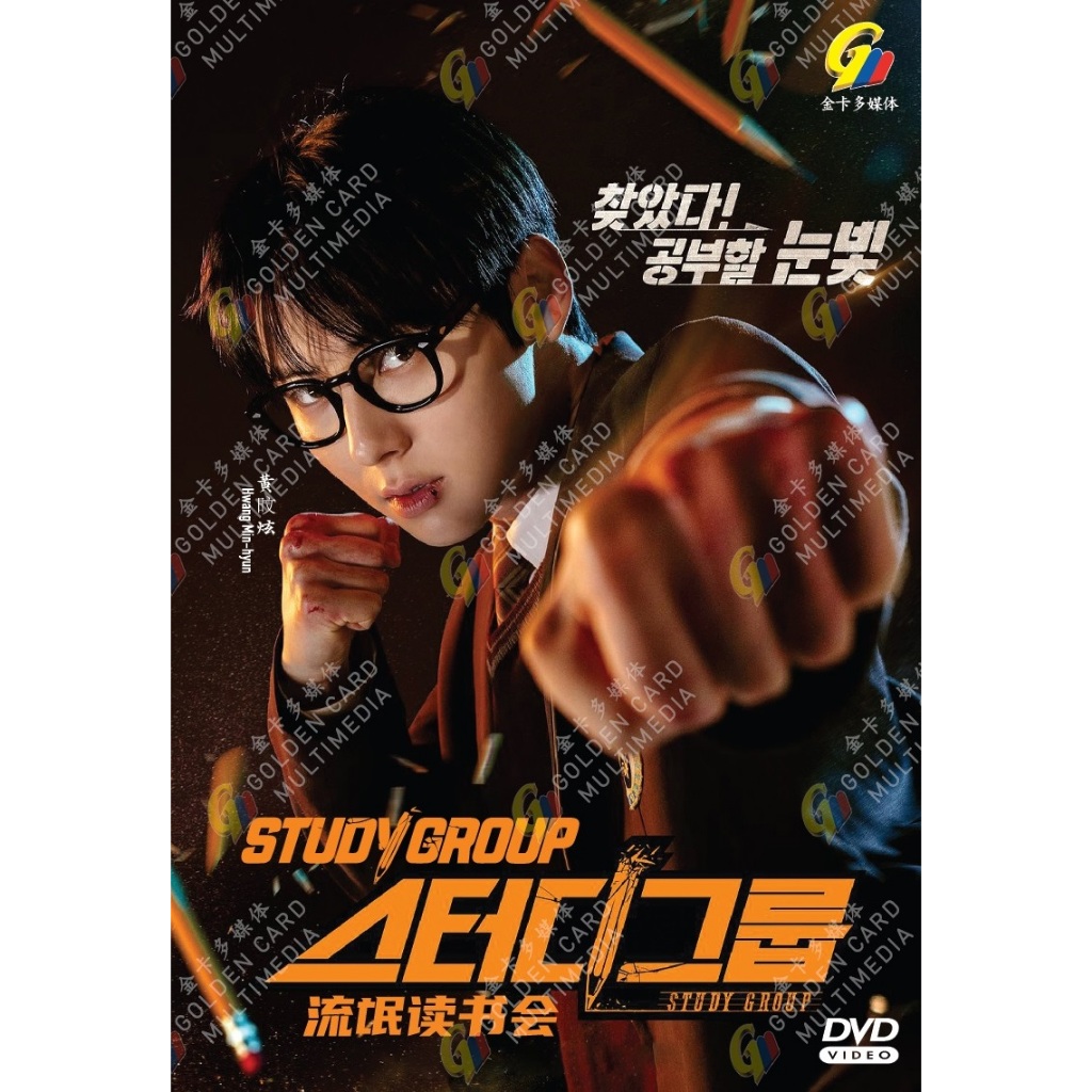 ละครเกาหลี DVD Study Group TV Series Vol.1-10End ( 2025 , 流 Reading书 )
