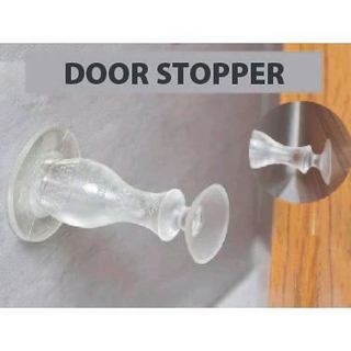 (3PCS)PVC Silicone Door Stopper Durable Punch-free Mute Anti-collision Cupboard Window Cushion Strong Suction Self