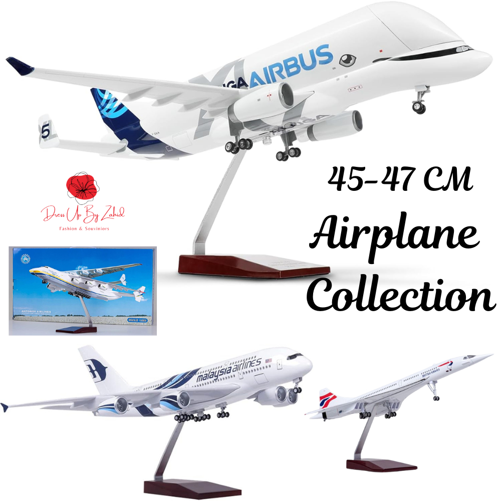 Aircraft loop Model Die-cast Metal Airplane 45-47CM / All Countrys Aircraft Model/Model Kapal Terban