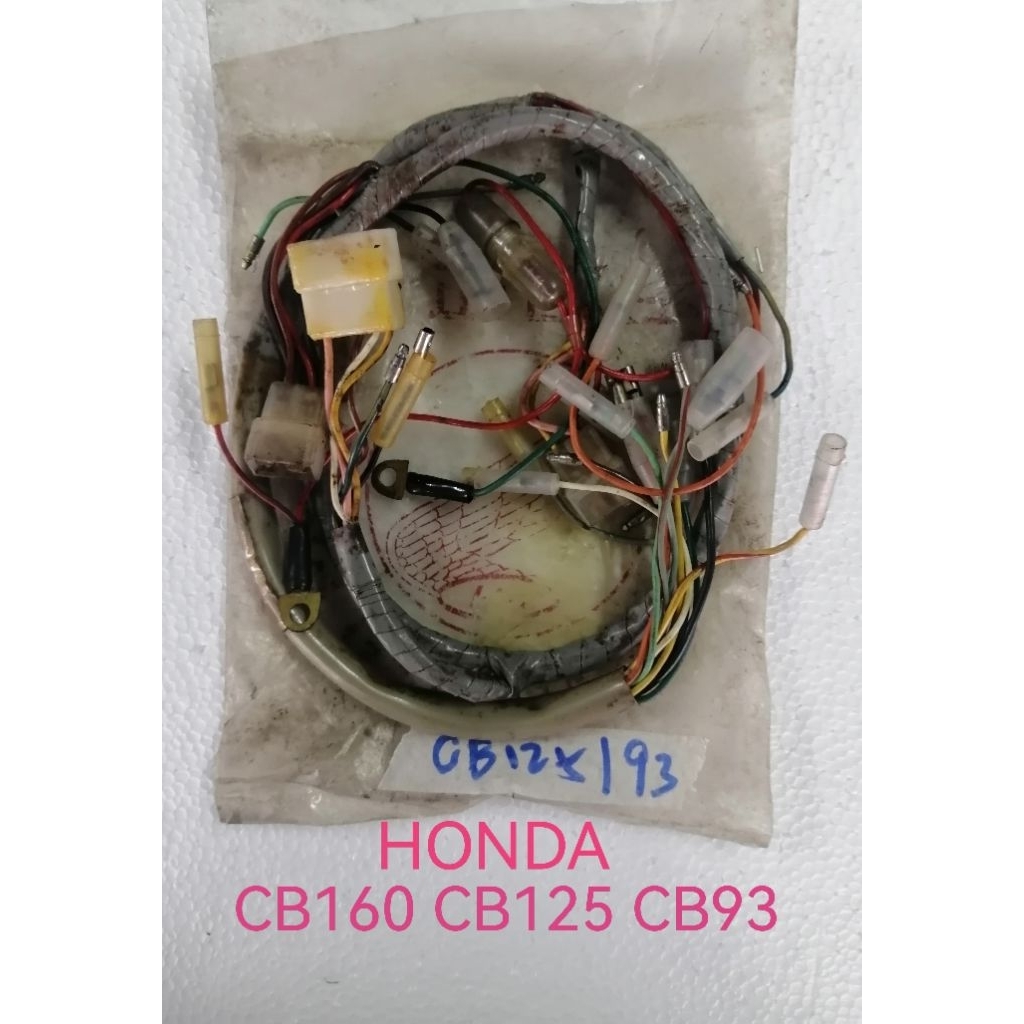 HONDA CB160 CB125 CB93 NOS JAPAN MAIN WIRING