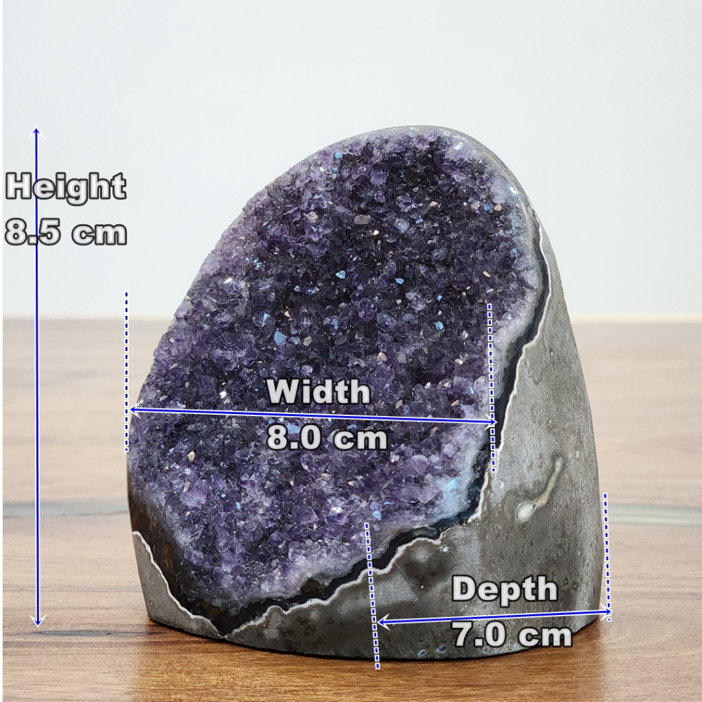 คริสตัลอเมทิสต์ RUGUAY Mini Geode