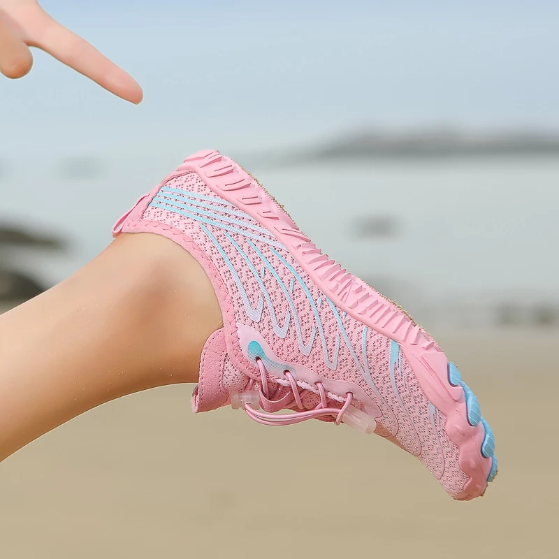 รองเท้าเดินป่า รองเท้าชายหาด กีฬาทางน้ำ น้ำหนักเบากันลื่น thumbnail 6