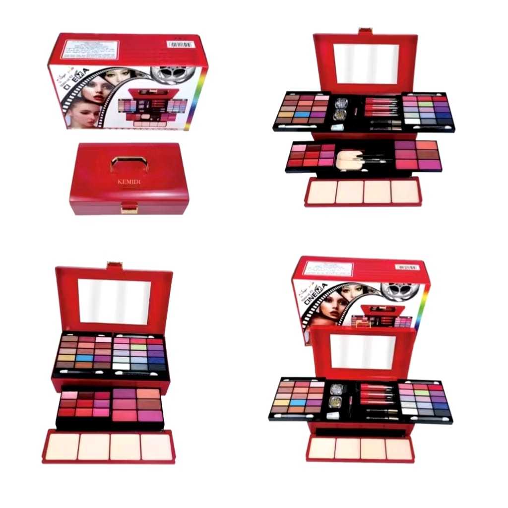 M79 Hal All-in-One Makeup Kit – Professional Beauty Box M79 Complete Makeup Box – อายแชโดว์ + ลิปกลอ