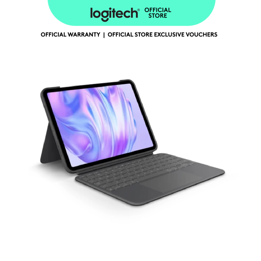 เคสคีย์บอร์ด Logitech Combo Touch - iPad Air 11 & 13 นิ้ว (M2 & M3), iPad Air 5th Gen, iPad Pro 11 &