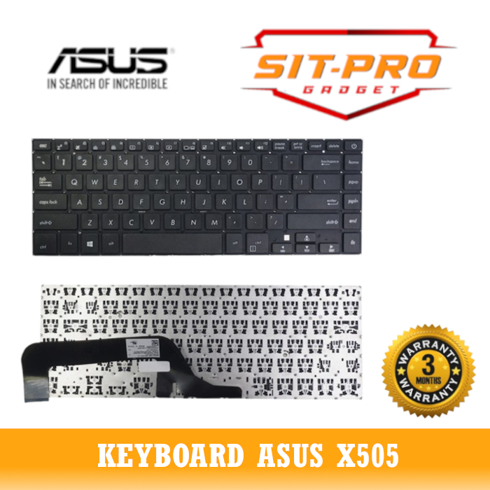 ASUS VivoBook 15 X505BA X505Z X505 X505BP X505Z K505 K505B X505B แป้นพิมพ์แล็ปท็อป