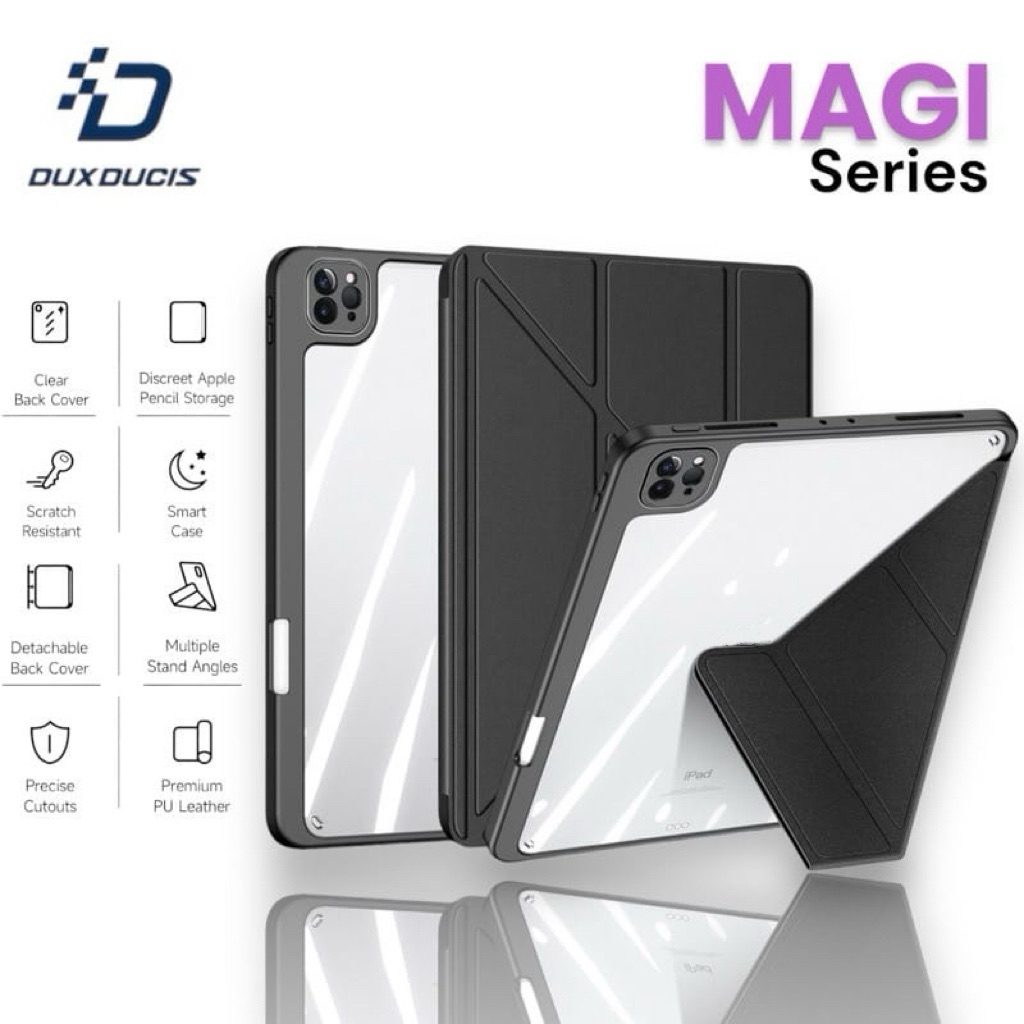 DUX DUCIS MAGI ที่ถอดออกได้หนังสําหรับ IPad Mini 6/7 IPad 10(2022)/IPad 11 (2025) IPad 10.2