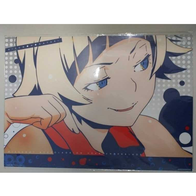 Kizumonogatari Ichiban Kuji - A3 Poster การออกแบบต่างๆ (Oshino Shinobu, Araragi Koyomi)