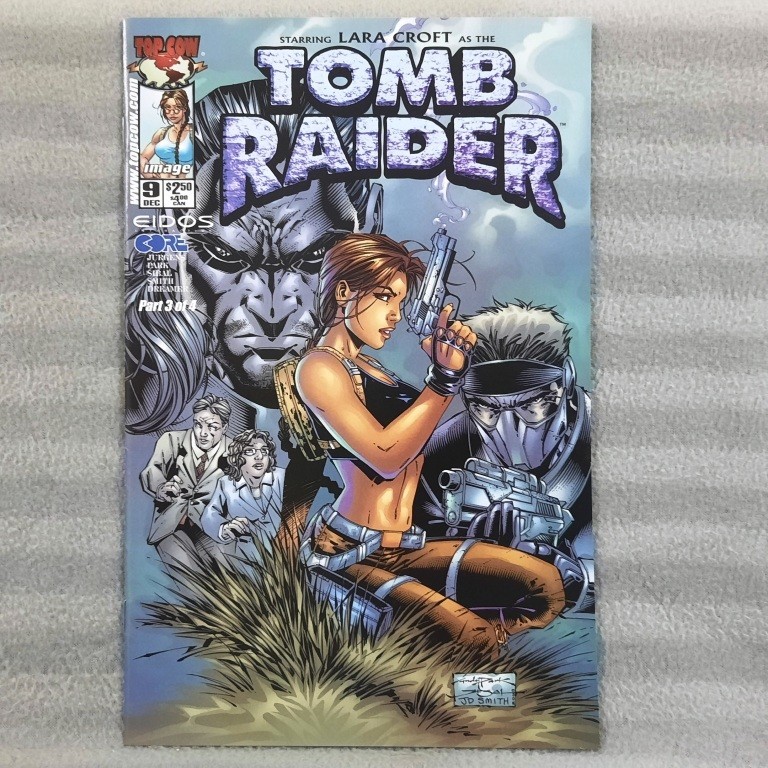Tomb Raider 9 (ภาพ/การ์ตูนวัวชั้นนํา) Dan Jurgens, Jonathan Sibal, Andy Park