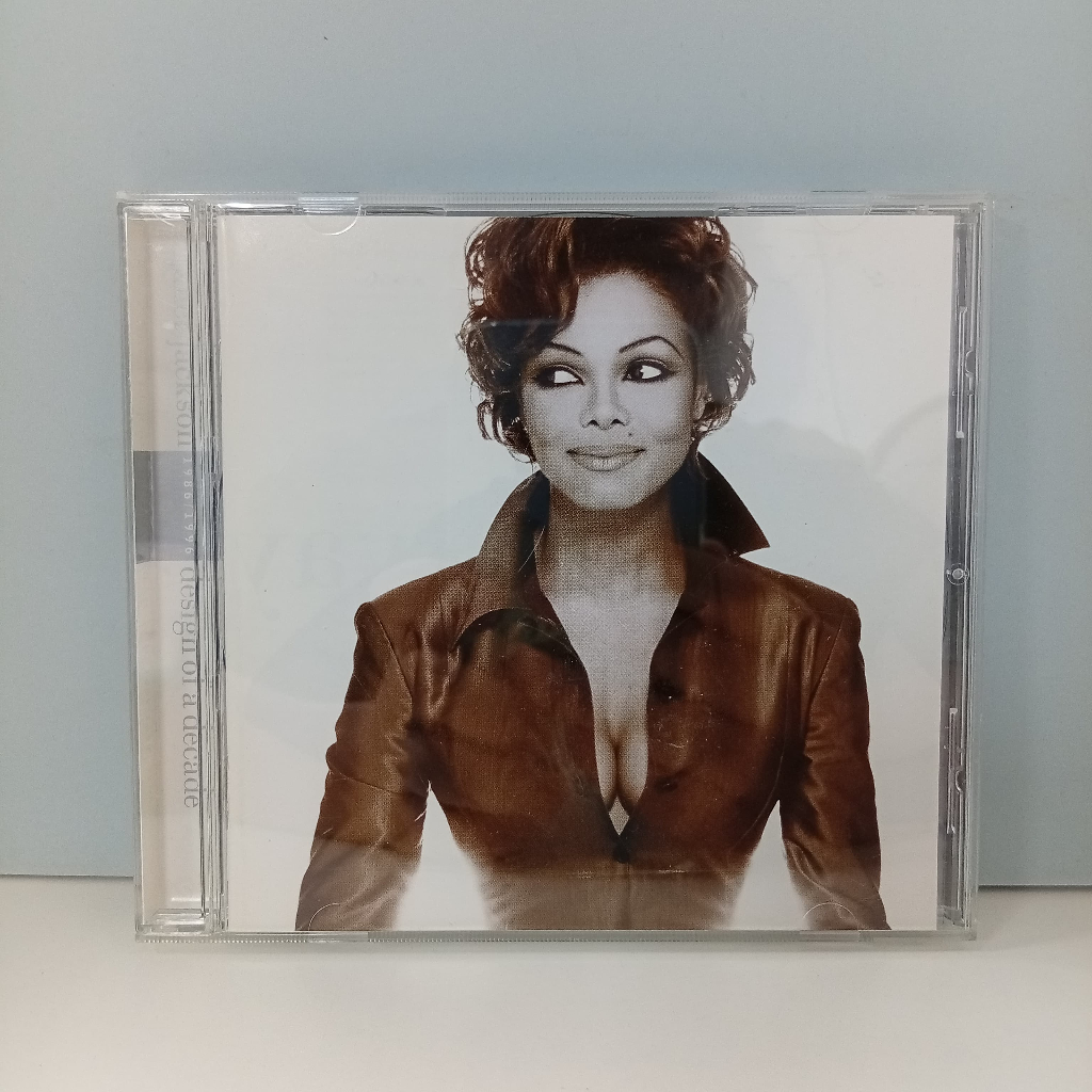 U278-27 CD TERPAKAI [ JANET JACKSON DESIGN OF A DECADE 1986/1996 ] CD U278-27